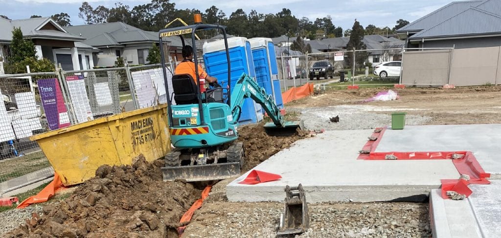 Installation of Underground Service Connections